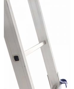 Facal Scala Telescopica Peppina in Alluminio - 8 Gradini Antiscivolo