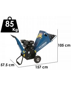 Hyundai Biotrituratore a Benzina - 6,5 Hp - Modello 35910