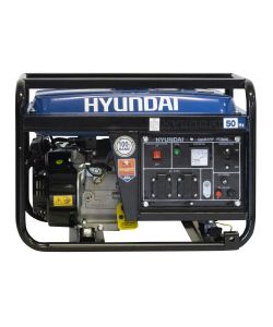 Hyundai Generatore 4 Tempi 2,7KW Blu/Nero - Avviamento Manuale Monofase