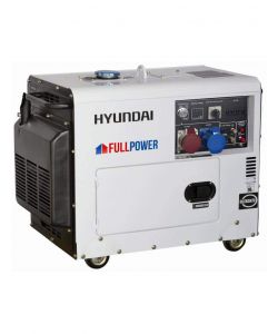 Generatore silenziato Hyundai diesel hp12 5,5kw (220/380)