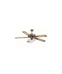 Ventilatore a soffitto 5 pale diam.130 cm e 3 luci