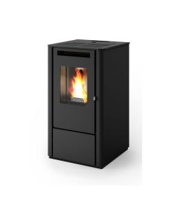 Stufa a Pellet Thelma Nera 9,5 kW Classe A+ Punto Fuoco