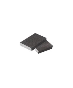 Spugna Abrasiva 90x70 mm Grana Media Nera per Levigatura Manuale