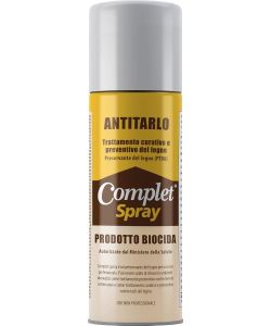 Antitarlo Spray Biocida 200ml Inodore e Incolore per Legno