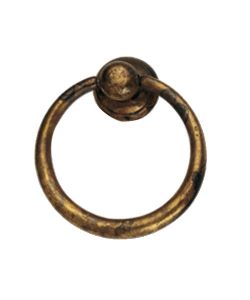 Maniglia Ciondolo Ottone Antico 23X28      2622 Ms