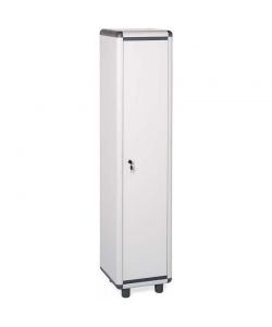 Armadio Spogliatoio Grigio - Anta Singola - Resina - L 39 x P 39 x H 170 cm