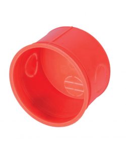 Cassetta Derivazione Incasso Tonda Arancio diam. 80 mm 10 Pz