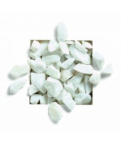 Granulato di Marmo Bianco Carrara 20 kg per Giardino e Decorazioni