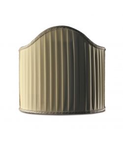 Paralume Ventola Pliss� Fasciata 20 x 10 x 19,5 cm Avorio