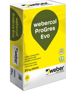 Weber Saint Gobain Colla Cementizia - Grigio - 25 kg