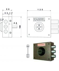 Serratura Sic.Semplice Sx Dm 1002 Kassel