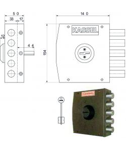 Serratura Sic.Semplice Dx Dm 1101 Kassel