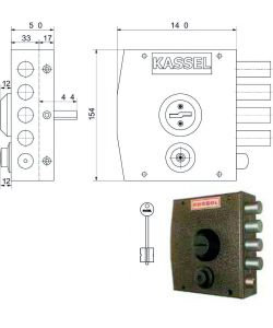 Serratura Sic.Semplice Sx Dm 1152 Kassel