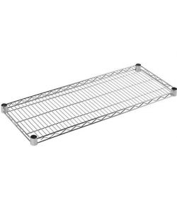 Archimede Ripiano Cromato 91 x 36 cm per Scaffalature - Portata 100 kg