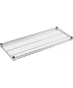Archimede Ripiano Sospeso Cromato 61 x 20 x 4 cm per Cucina