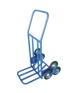 Serena Group Carrello Piattaforma Blu - 120 kg - Telaio a Sbalzo 60x60x118 cm