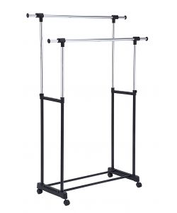 Stender Nero/Cromo Doppio Ed Estensibile