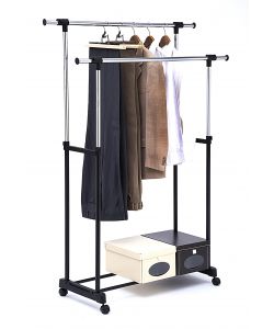 Stender Nero/Cromo Doppio Ed Estensibile