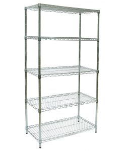 Scaffale 5 Ripiani Cm 36 X 91 X H. 200