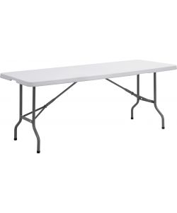 Tavolo rettangolare con gambe pieghevoli cm 76 x 183 x h. 74