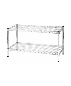 Scaffale 2 Ripiani Cm 46 X 91 X H. 50