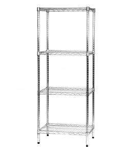 Scaffale 4 Ripiani Cm 46 X 61 X H. 160