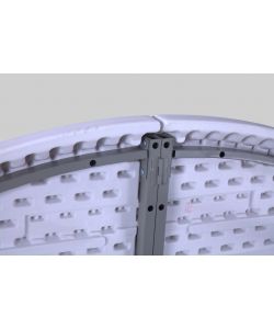 Tavolo tondo con gambe pieghevoli cm 182 x h. 74