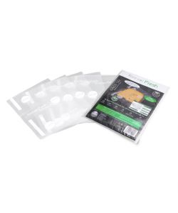 Forever Fresh Sacchetti goffrati sottovuoto chiari 20x28 cm - 50 pezzi