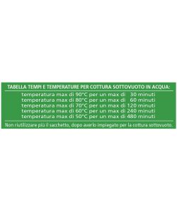 Forever Fresh Sacchetti goffrati sottovuoto chiari 20x28 cm - 50 pezzi
