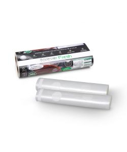 Rotoli goffrati per sottovuoto trasparenti 28 cm x 5 m - 2 rotoli