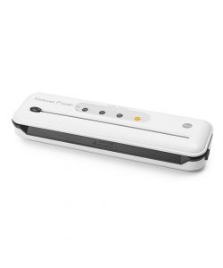 Macom Macchina Sottovuoto 110W Bianca/Nera con Funzione Taglio e Sigillo