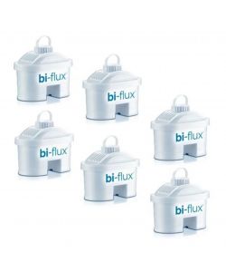 Laica Filtro Bi-Flux a Carbone Attivo per Caraffa Filtrante - 6 Pezzi