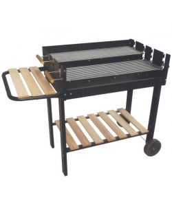 Barbecue Rett.Base Legno  73X50 H 83 Lapillo 00065