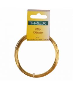 Filo Ottone Mm 0,80 G 50 M 12           Trex 01228