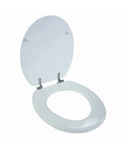 Sedile Wc Legno Bianco                Aglaia 01864