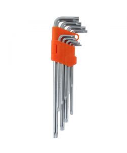 Chiavi Torx T10/50 Pz 9 C/Foro Cv Lungh.Alte 05326