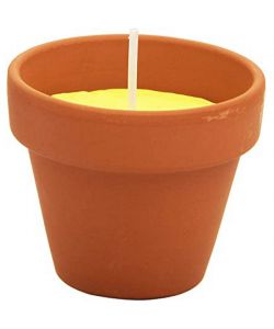Candela Citronella Vaso   Mm 60 Pz.6 Lapillo 09295