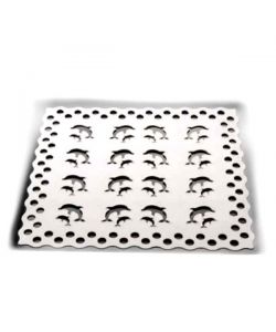 Tappeto Doccia Delfino Bianco Cm 52X52 Xtra 10517