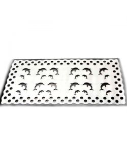 Tappeto Vasca Delfino Bianco Cm 72X36 Xtra 10518