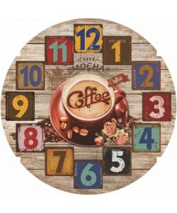 Orologio Muro Coffee Patch Cm 30 Xtra 10886