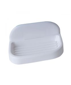 Xtra Portasapone da Muro - Bianco - 15x9.5 cm