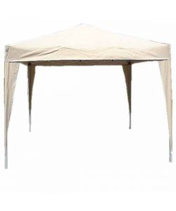 Gazebo ferro rapido bianco 3 x 3 m