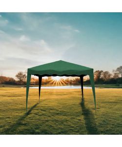 Gazebo Vette Rapido in Ferro - Verde - 3x3 m