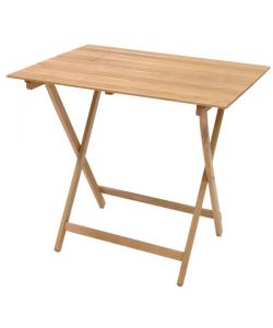 Tavolo legno pieghevole 80 x 60 cm