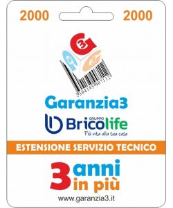 Garanzia3 Bricolife 3 Anni - 2000
