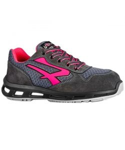Scarpe Verok Grigio/Fucsia Basse 36     S1P Upower