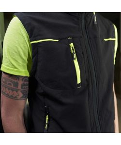 Gilet Saturn Black Carbon taglia XXL U-Power