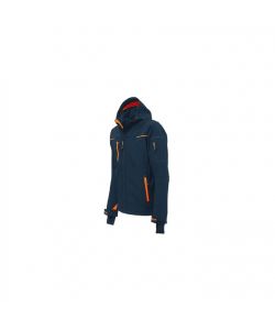 U-POWER Giacca Softshell Space Deep Blue XXL Impermeabile Antivento