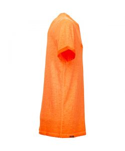 U-POWER T-shirt manica corta slim fit 100% cotone orange fluo 2XL