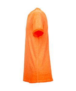 U-POWER T-shirt manica corta slim fit 100% cotone orange fluo 2XL